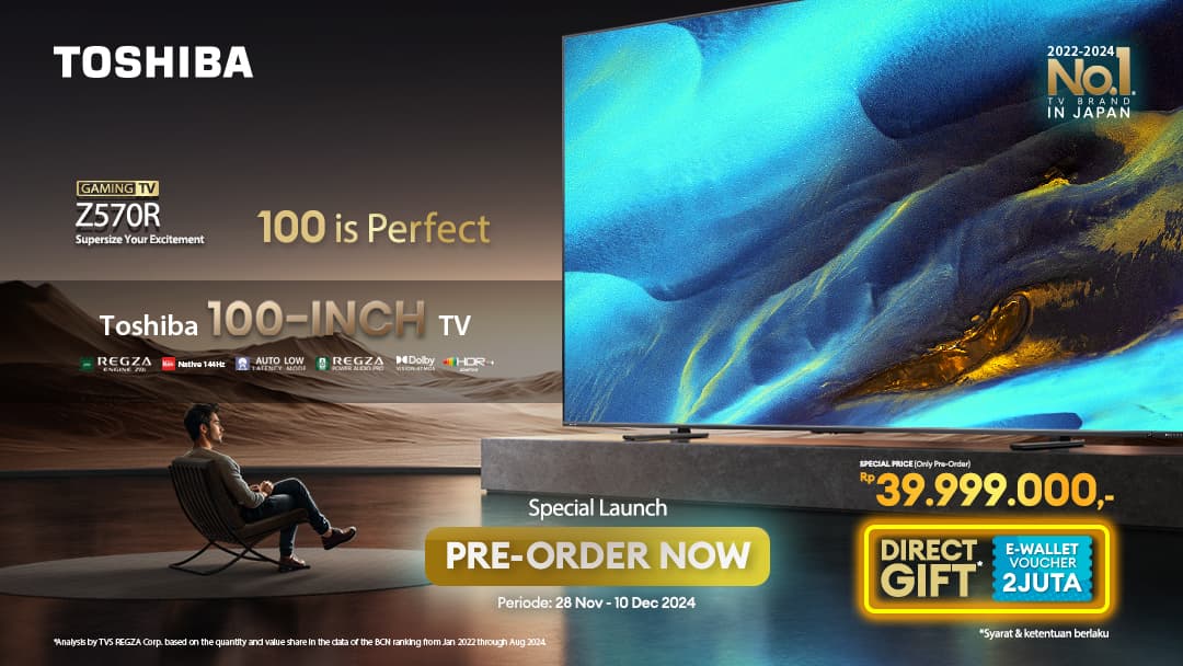 toshiba tv,smart tv toshiba,google tv,tv murah,tv 100 inch,4k tv,uhd tv,smart tv 98 inch